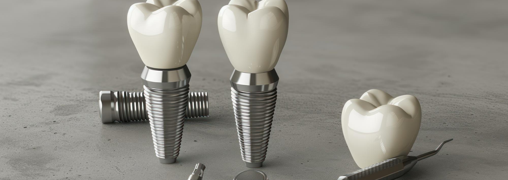 dental implant for a broken tooth